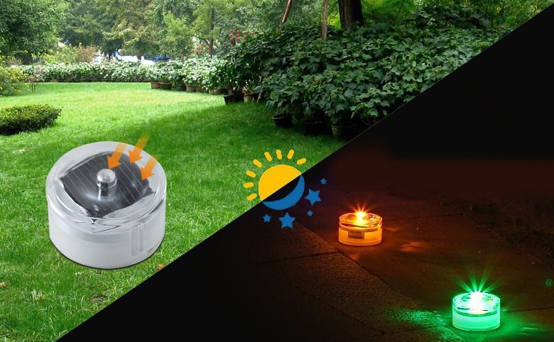 지 하 램프 태양 LED 야외 경로 빛 자리 램프 마당 정원 잔디 풍경 ip65 방수 멀티 컬러 옵션